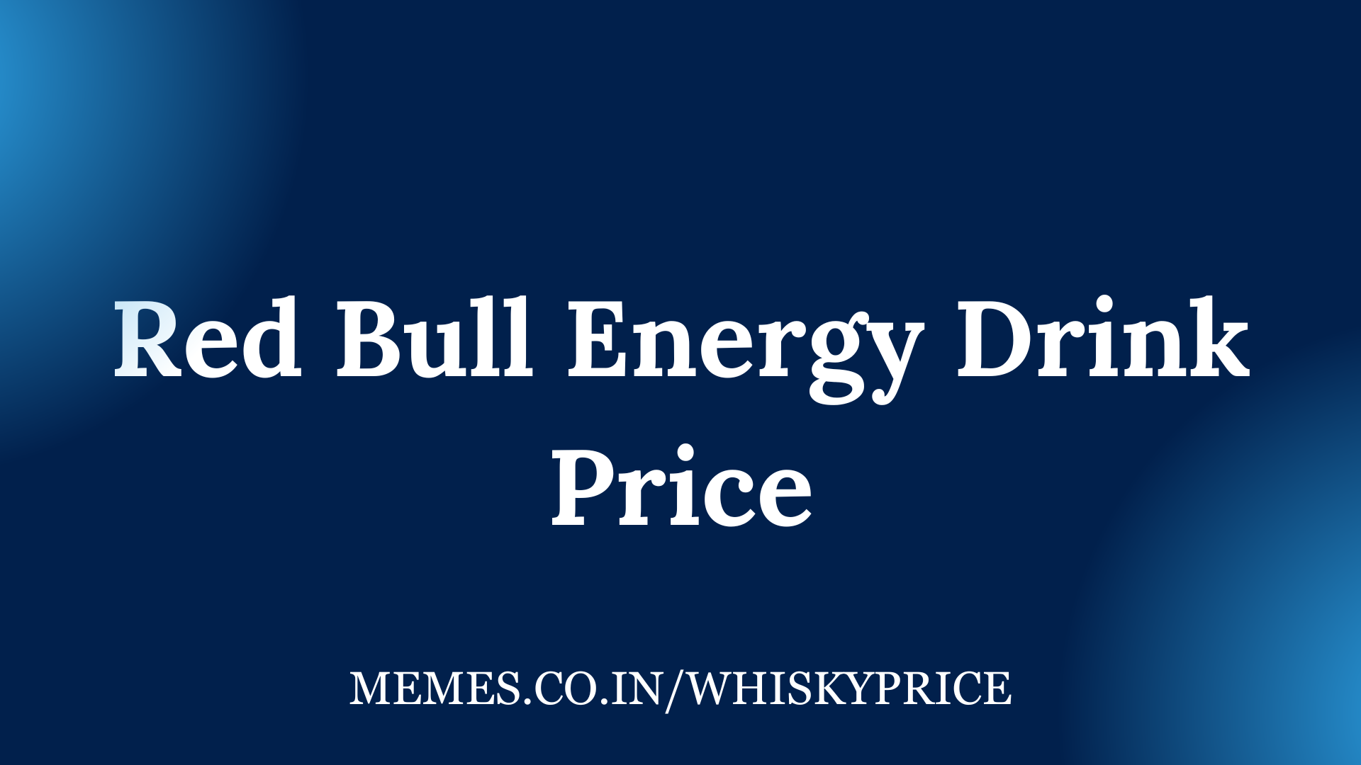 Red Bull Energy Drink Price